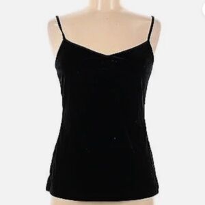 Black Velvet Camisole Ann Taylor, Sz. M